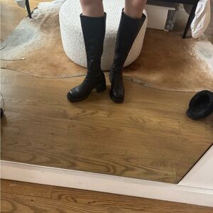 Vagabond Black Heeled Boots